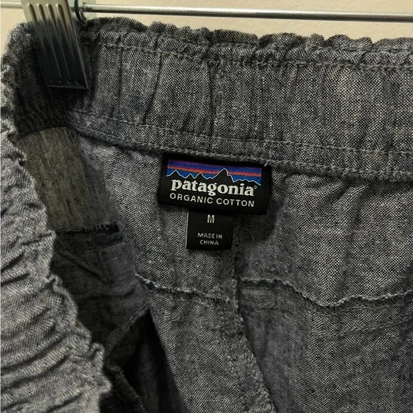 Patagonia Men Bermuda Shorts Organic Cotton Blue - Size M - Picture 6 of 11